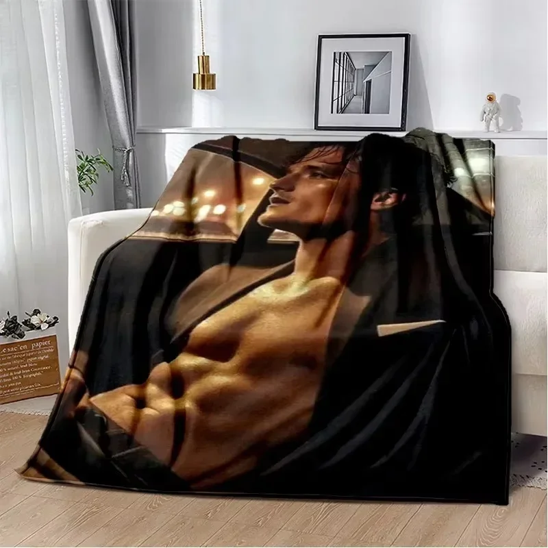 2026 Handsome Star J-Josh Hutcherson Soft Flannel Blankets,Throw Blanket Comfortable Blanket For Picnic Beds Home Bedroom Cover