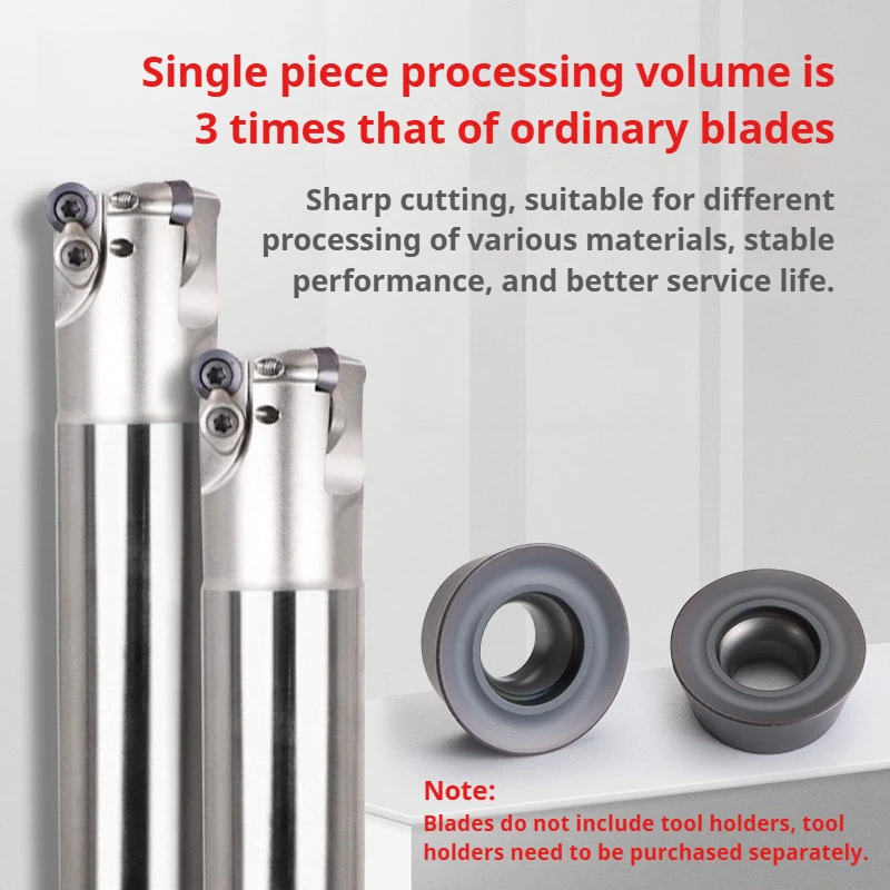 RDMT10T3 RPMW1003 RDMT1204 RPMT1204 RPGT1204 RPHT1204 RDMW RDKW Milling Inserts Roundness Tool CNC Machine Milling Cutter Blades view 3