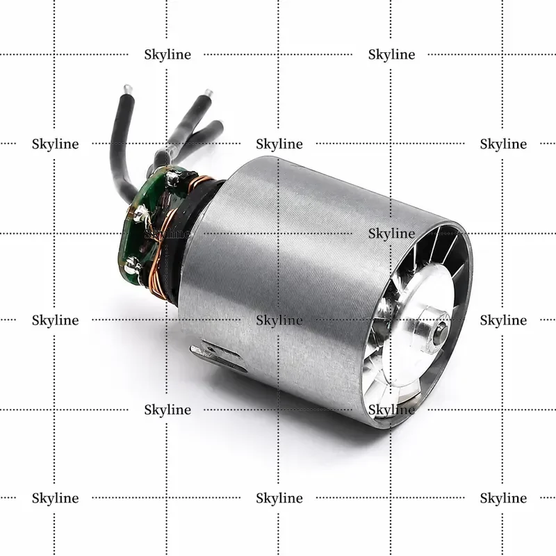 For 2S 7.4V 110000 RPM Miniature Brushless Duct Fan Aluminum Impeller Hair Dryer Ultra High Speed Motor 150W