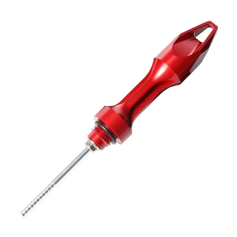 Motorcycle Aluminum Oil Ruler Probe Level Gauge Engine Oil Tank Dipstick Fit For HONDA PCX125 PCX150 PCX160 PCX 125 150 160