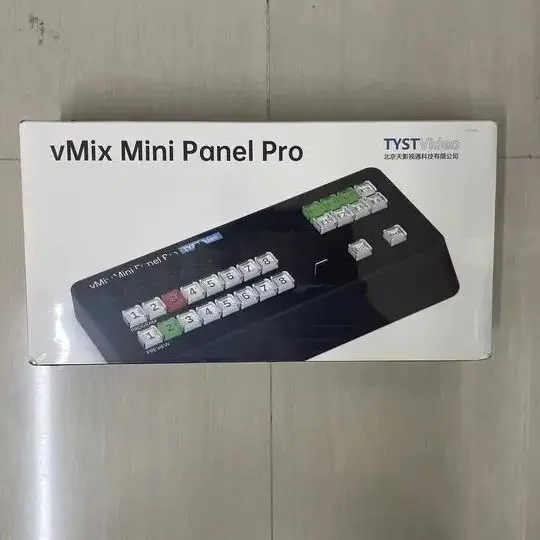 TYST Video Vmix Mini Switcher Control Panel MIDI2.0 Video Recording Switchboard for Vmix OBS Youtube Ins TV Broadcasts