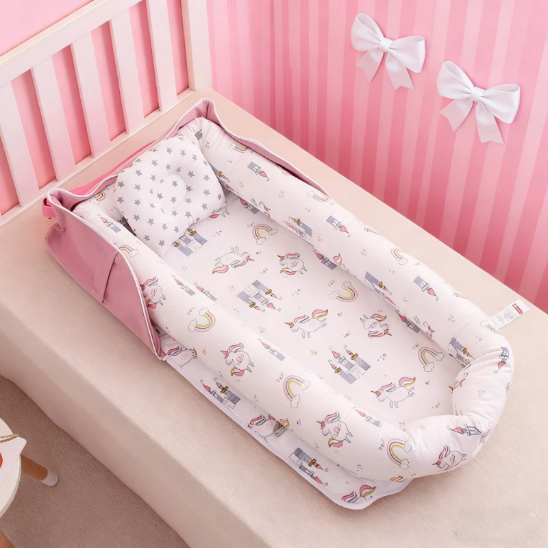 

2026 New Baby Crib Foldbale Design Travel Lightweight Baby Beds Portable Baby Sleeping Basket