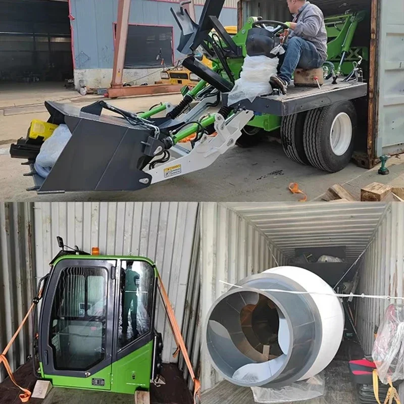 Small 3.5 Cubic Meter Mobile Self Loading Concrete Mixer Truck Self Punking Mobile Concrete Mixer Trucks