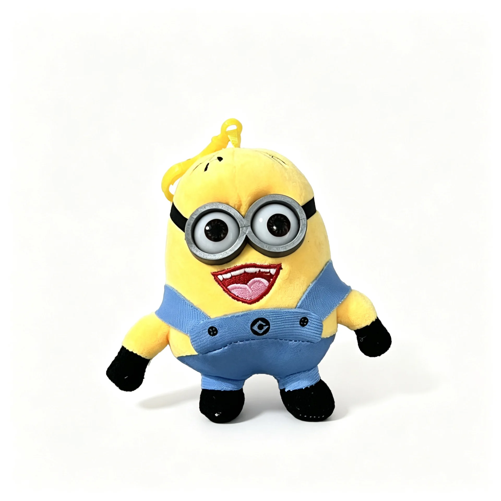 Despicable Me Minions Mini Plush Keychain, Multiple Expressions Stuffed Doll, Backpack Hanging Decor Collectible Pendant