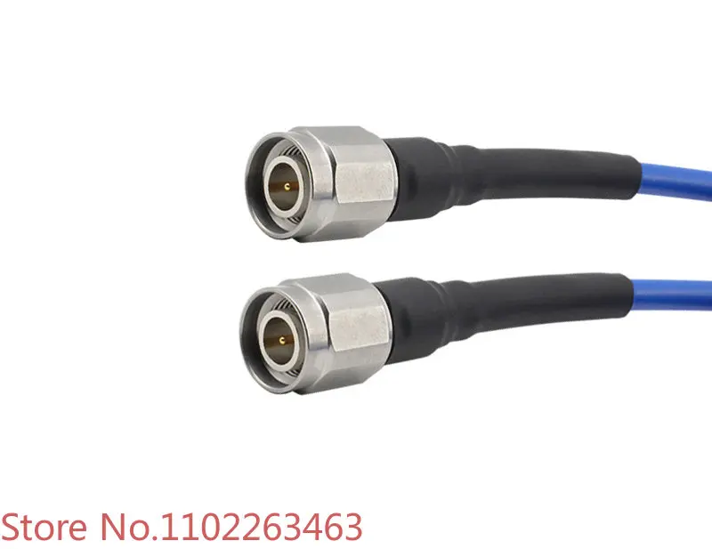 TNC public to TNC male stainless steel test wire 6GHZ low standing wave RG142 soft double shielding test wire