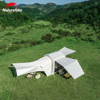Naturehike AIR 7.0 Car Tail Inflatable Tent Sunshade Waterproof SUV Side Beach Tent Versatile Outdoor Camping Removable Car Tent