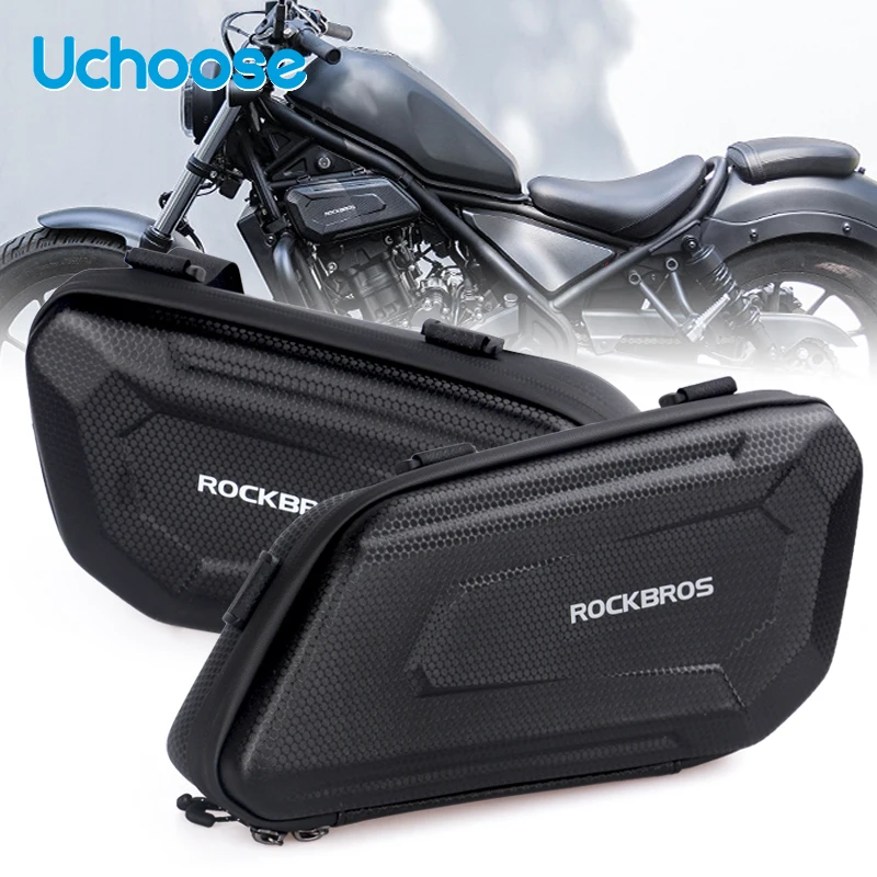 Motorcycle Side Bag For CM300 CM500 Waterproof Moto Engine Pack Motorbike Guard Pole Bag Motor Bike Accessories 2022 ROCKBROS