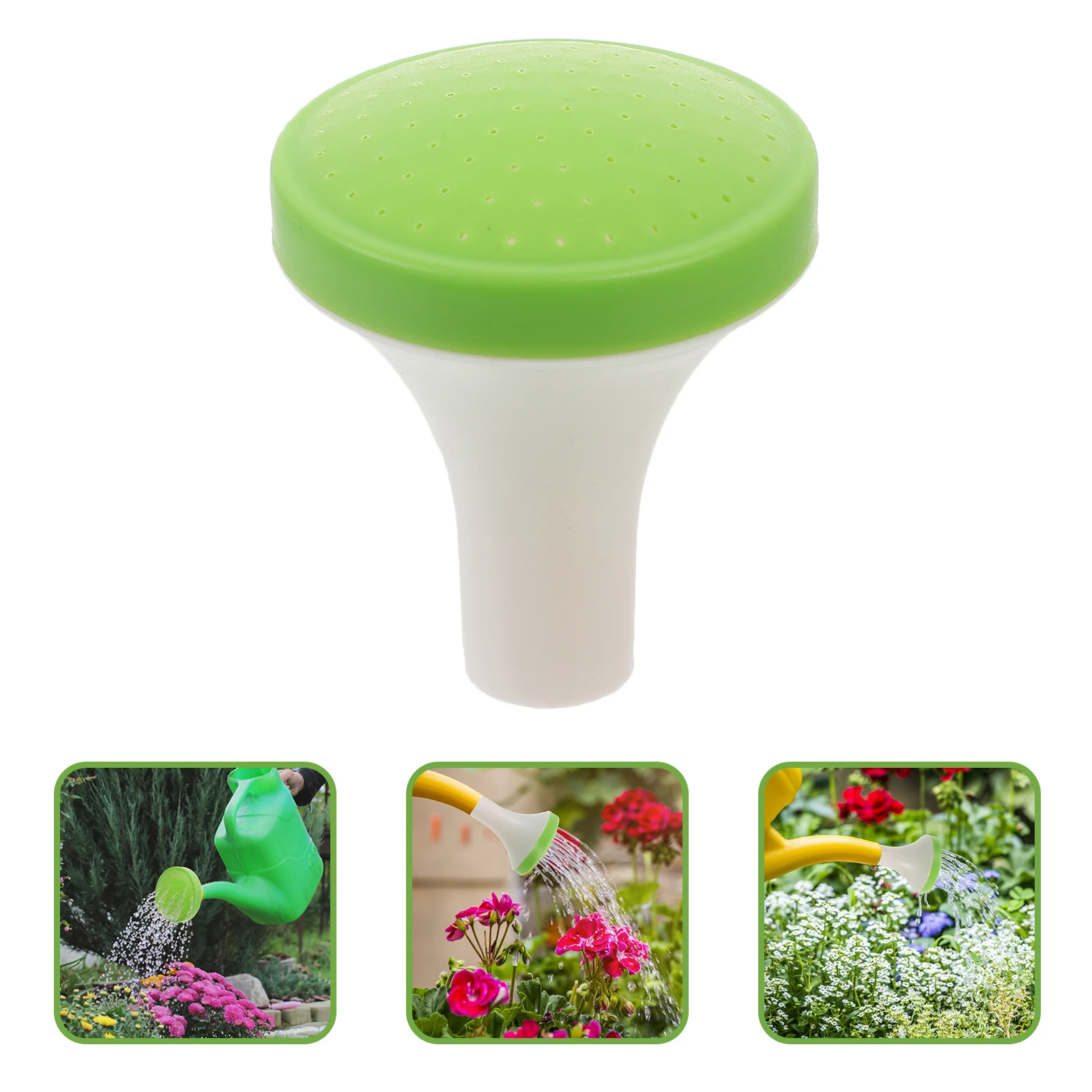

2Pcs Watering Nozzle 1.7cm Spray Head Plastic Spout Tools Water Can Sprinkler Spout for Flowers Gardening Durable Use