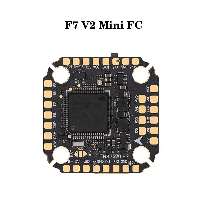 F7220 V2 F7 Mini Flight Controller Dual BEC W/ 35/40/45/60/65A 4in1 ESC 150/300/600/1200 PWM  for RC FPV Racing