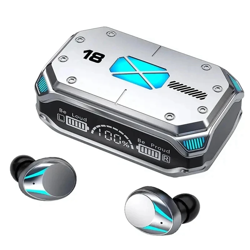 【LARANZIA】M41 TWS Auricolare Bluetooth senza fili V5.3 Auricolari con riduzione del rumore Touch Control Suono Auricolari stereo Sport impermeabili