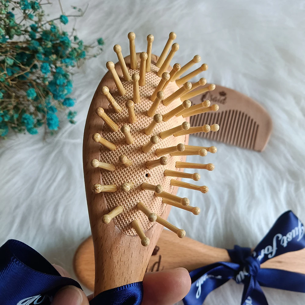 Baby Bathing Comb with Custom - Hair Care Names ulasan dan harga