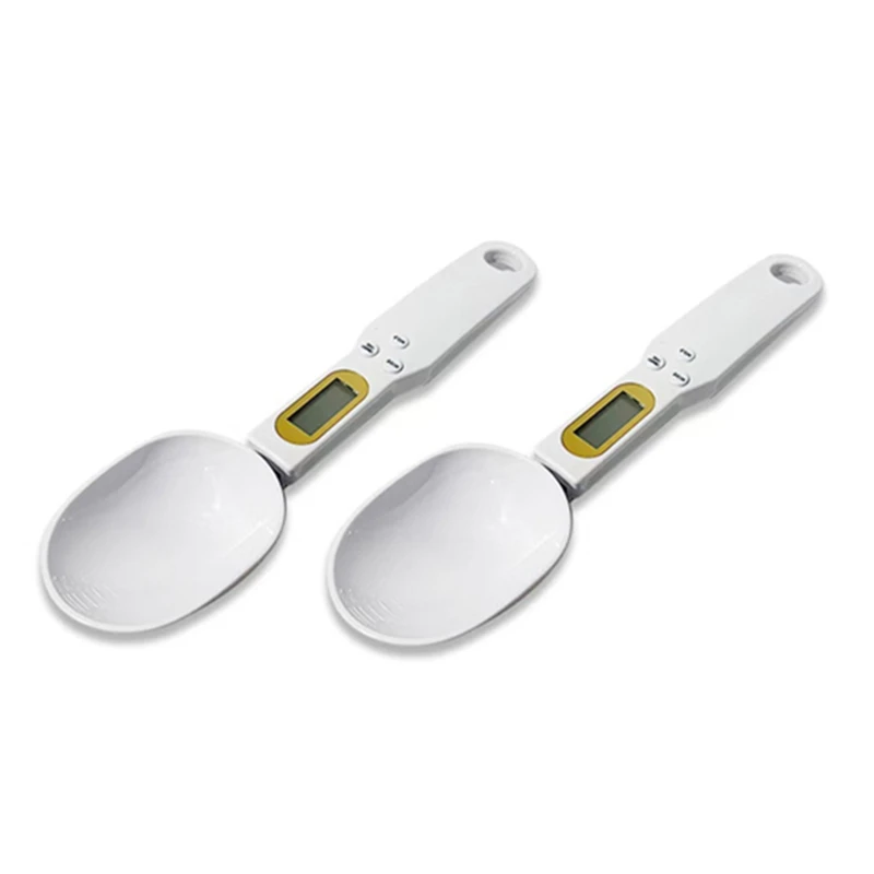 

AAAN-Mini Spoon Scale Digital Kitchen Scale Electronic LCD Scale 0.1-500G Cooking Flour Weight Measure Spoon