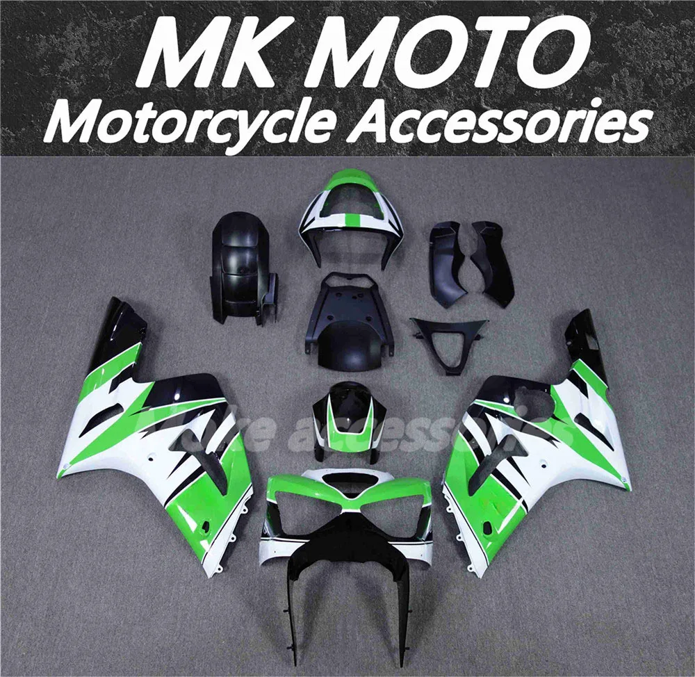 Motorcycle Fairings Kit Fit For Zx-6r 2003-2004 636 Bodywork Set High Quality Abs Injection New Ninja Green White Black