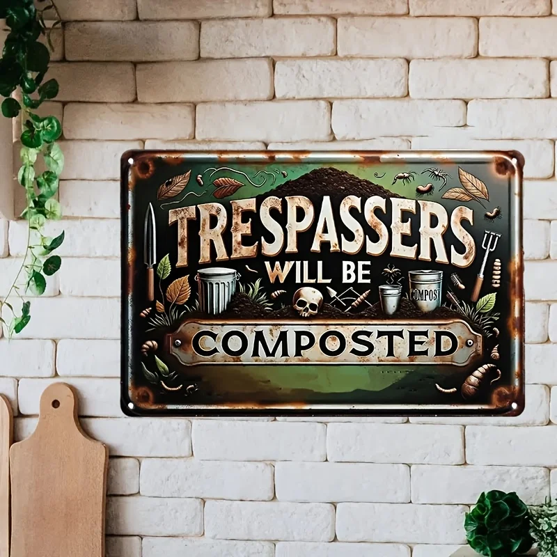 [Vintage Metal Sign] Rustic 