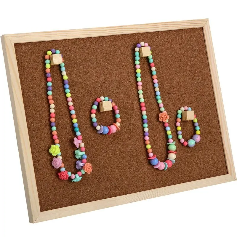 10Pcs/Box Square Card Slot Push Pins, Photo-Safe I-Shaped Art Tacks for Cork Board, Message Board & Wooden Surface