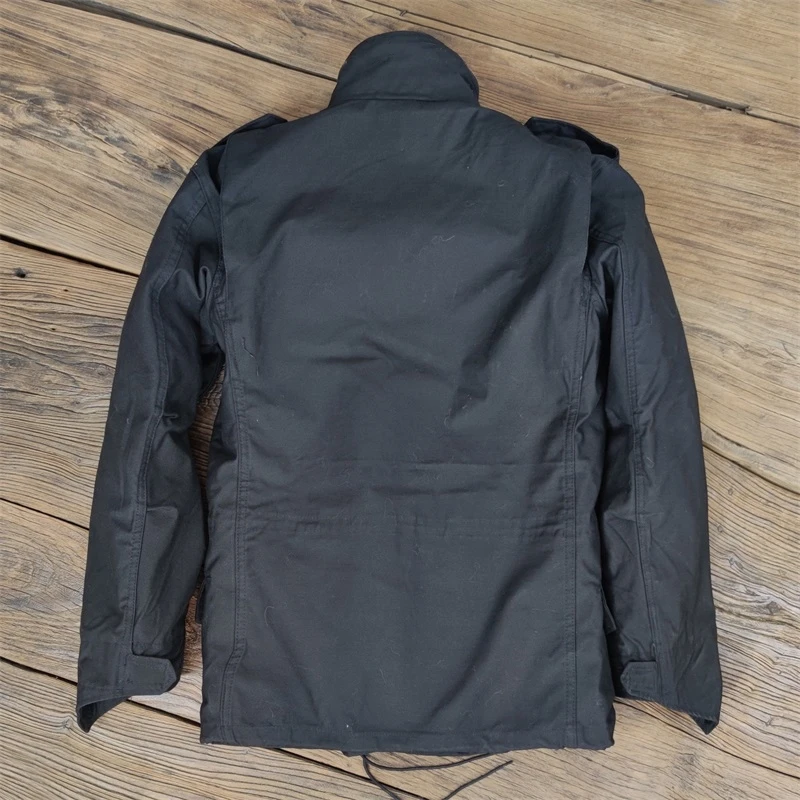 US Military M65 Field Tactical Jacket Windbreaker Men's Autumn Winter Windproof Warm Coat Detachable Cotton Liner Army Outerwear