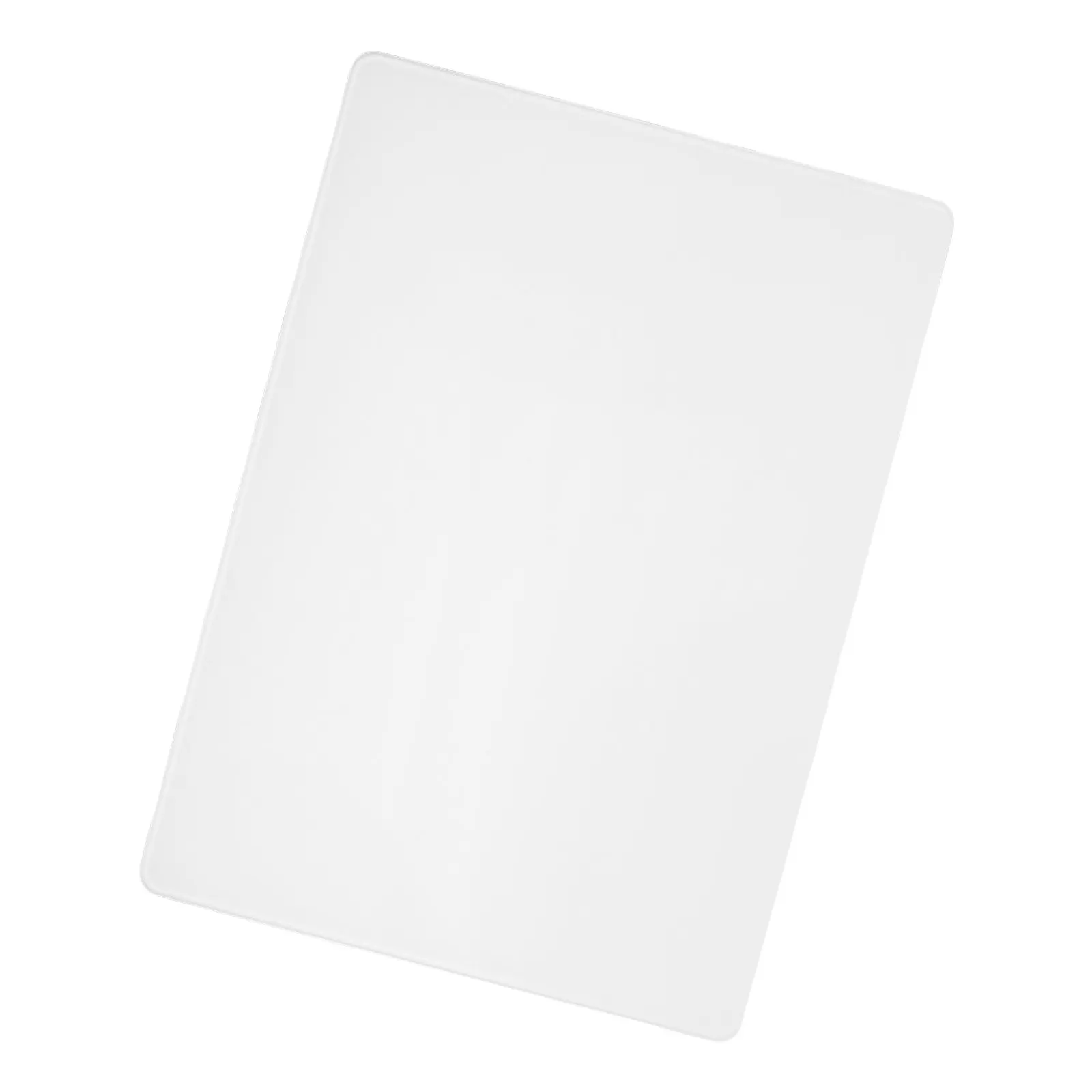 Tempered Glass Mousepad White Matte Smooth Surface Gaming Mouse Pad Competitive Fps Esports Desk Pc Gaming Mouse Mat Stable Base