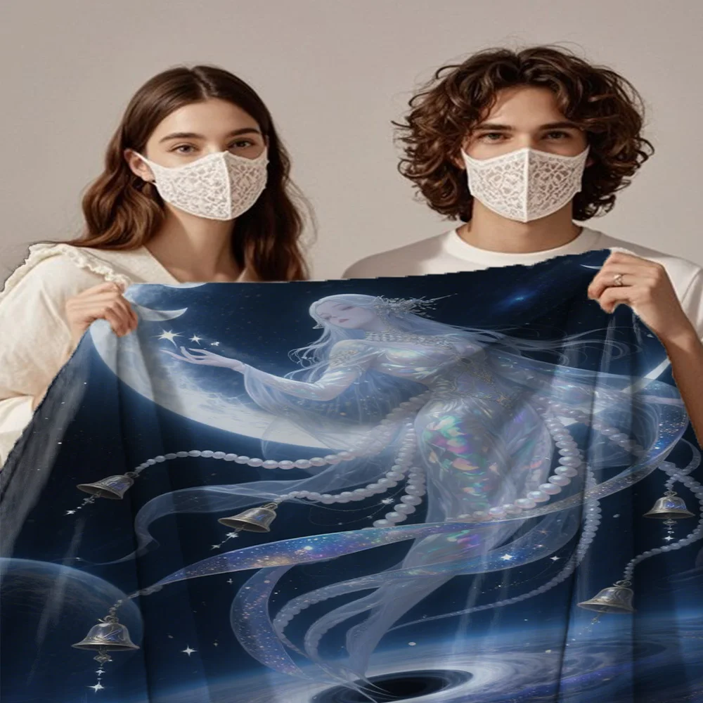 

Тяжелая фланель | Селекция праздничного подарка | Мягкий и нежный | Сохраняет тепло | Одеяло для декора комнаты, товары для кемпинга