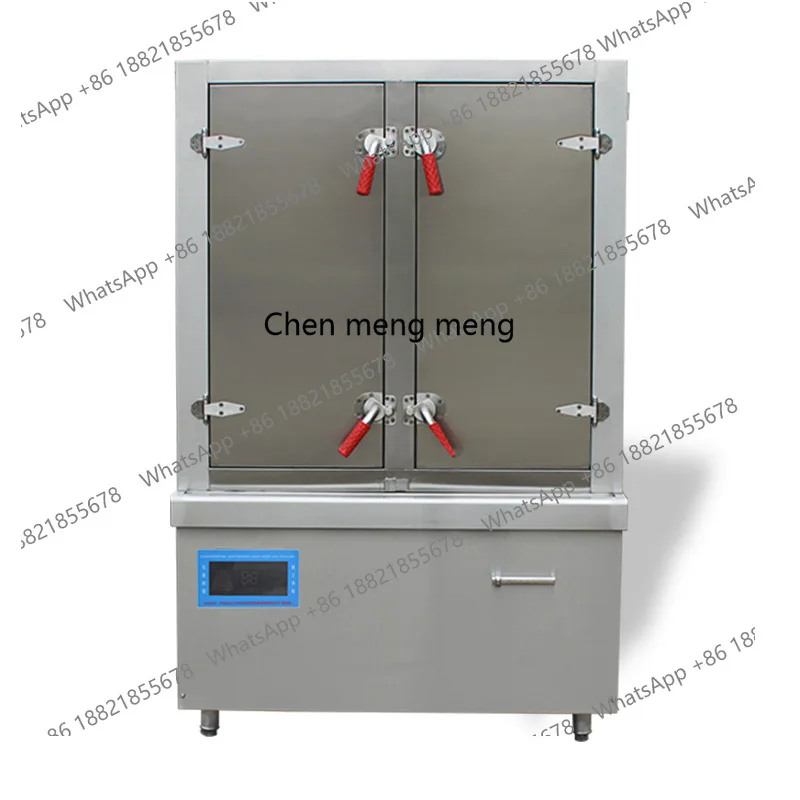Commercial rice steamer Electromagnetic double door frequency conversion  Stainless steel rice steamer Kitchen equipment