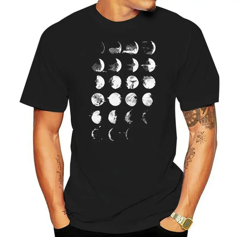 Converge Men Moon Phase Black T Shirt Xx Large Black Rockabilia