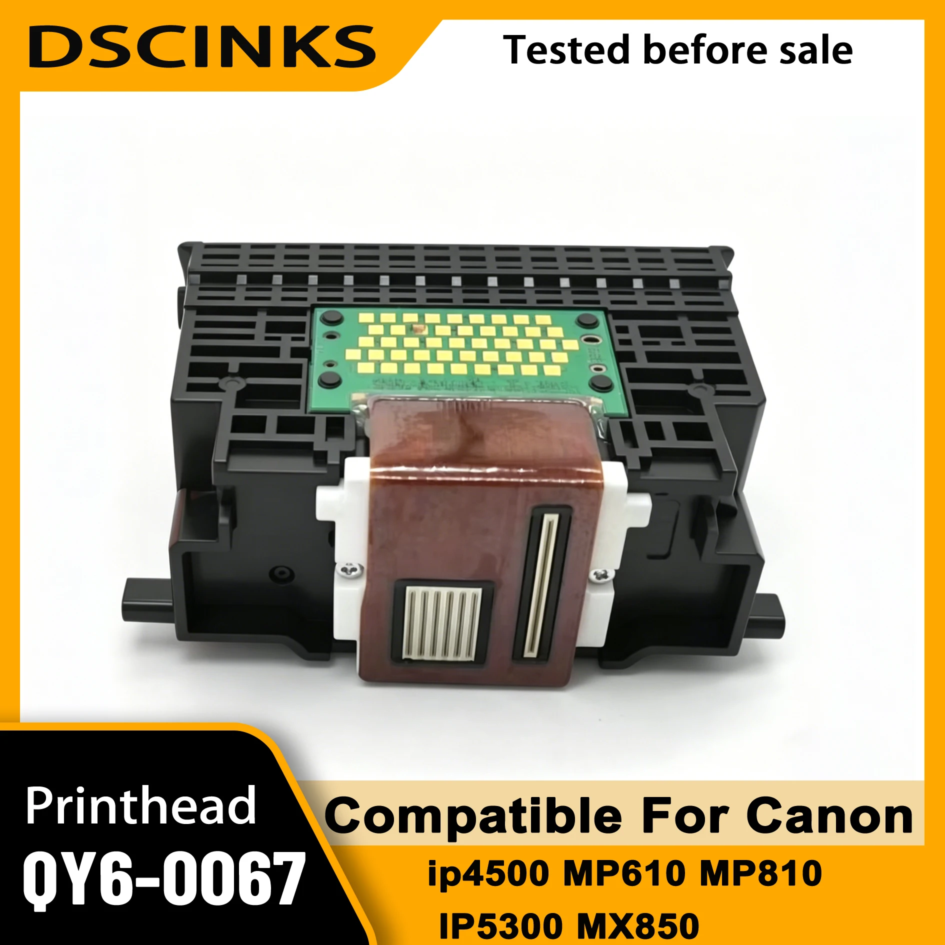 QY6-0067 Printhead For Canon PIXMA ip4500 MP610 MP810 IP5300 MX850 printer qy6 0067 print head