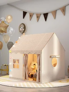 Children s Tent Folding Kids Play Tent Castle For Boy Girl Baby Room Decor Indoor Interaction Games Kid Gifts Toy Tents