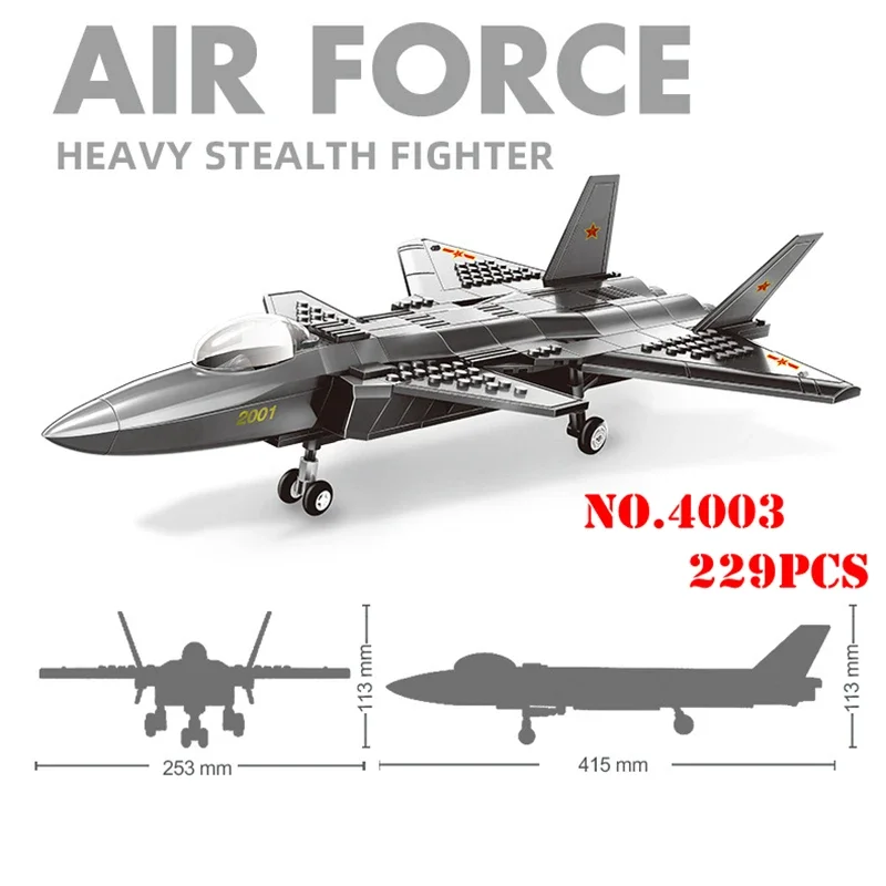 183pcs/set New Blackbird Reconnaissance Airplane Model,Fighter Assembling Building Block Toy, Children Block Toys Gift