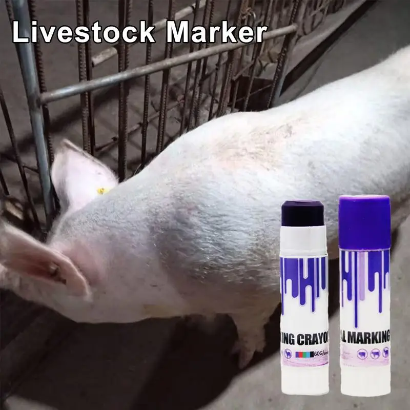 Schwein Markierung stift Tier Markierung stift hochreiner Paraffin Haustier Markierung stift Vieh Markierung farbe Stift sicher für alle Tiere