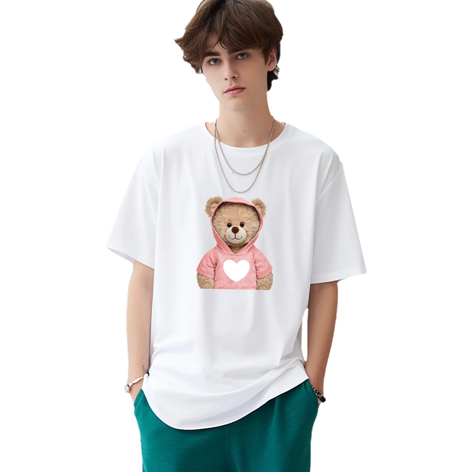 Life is a Journey Happiness Nap Time Cash is King Cute Bear Iron on Transfers Applique for Cloth Various colors Diy Craft