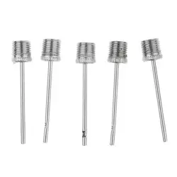 5Pcs Basketball Soccer Ball Inflating Pump Needle Valve Adaptor Air Pin