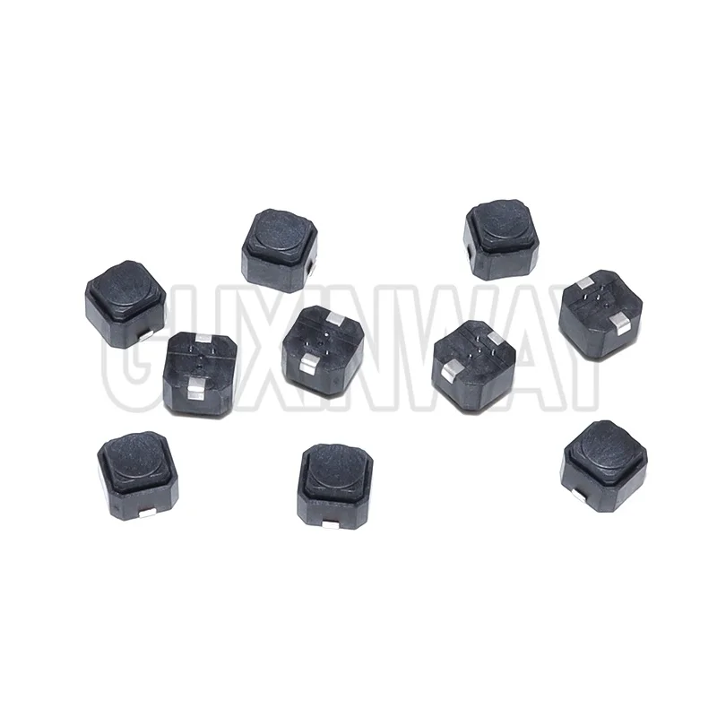 20PCS 2Pins Silent Switches 6X6X5MM Tact Switch 6*6*5mm Mute Switch Silicone Keypad Push Button Switch