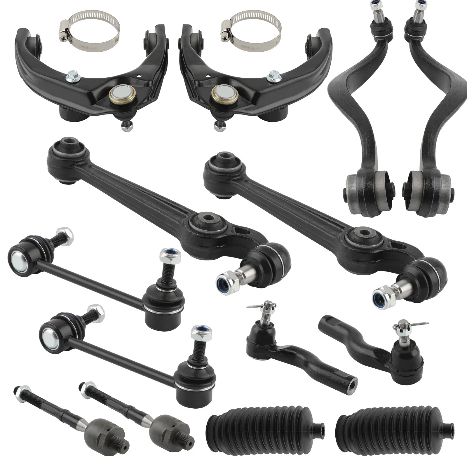 Xds 14x Suspension Front Upper Lower Control Arm Sway Bar For Milan Ford Fusion Lincoln MKZ