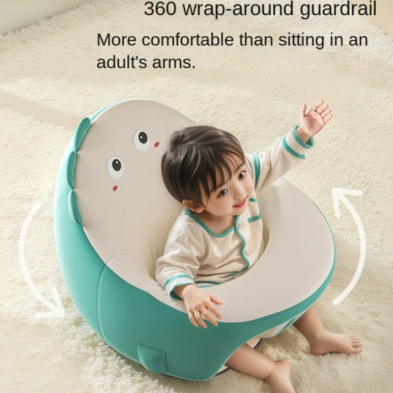 Anti Fouling Technology Cloth Baby Sofa Chairs ,spine Friendly and Anti Rollover Baby Seat, Household Kids Chair with Backrest