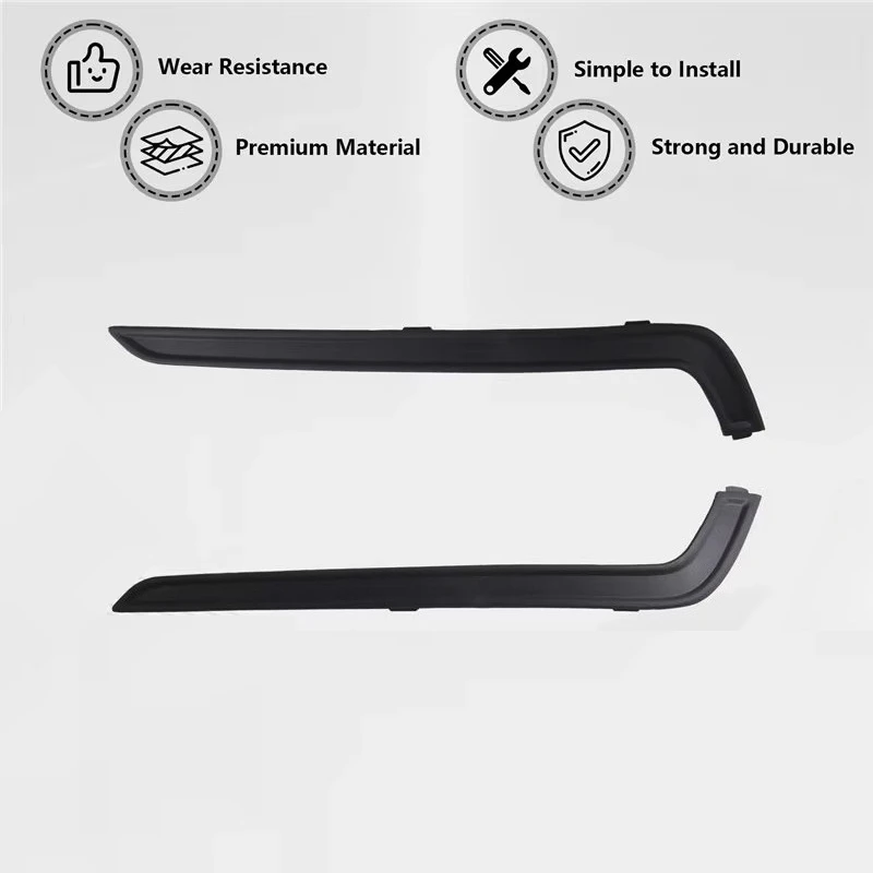 Front Bumper Lower Molding Trim Left & Right Custom Fit for Volvo S60 2020-2025 OE 31455648 31455649 Replacement Accessories