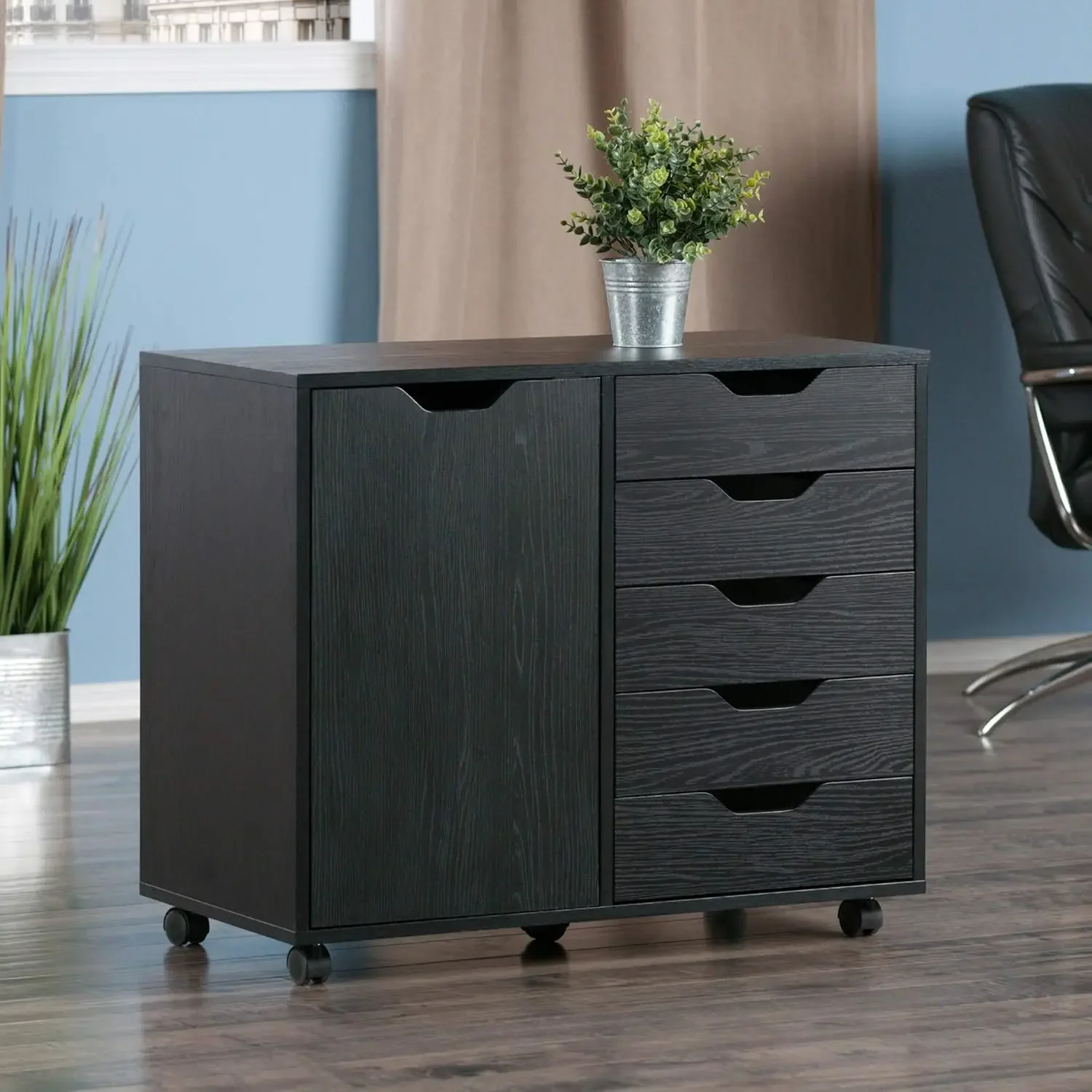 Winsome cabinets Wood Halifax Storage/Organization, Black