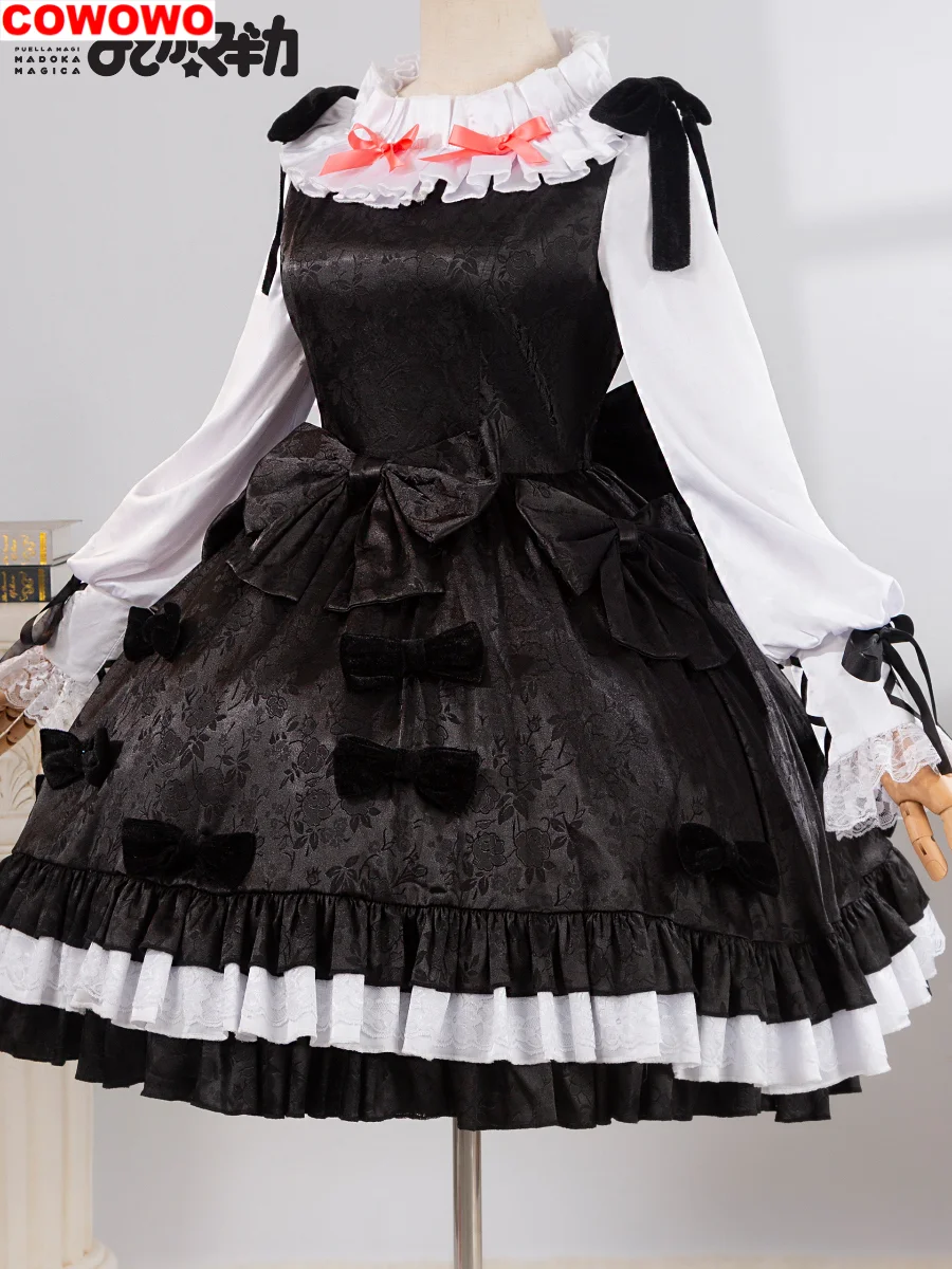 COWOWO Magica Quartet Kaname Madoka Dresses Cosplay Costume Cos Game Anime Party Uniform Hallowen Play Role Clothes Clothing