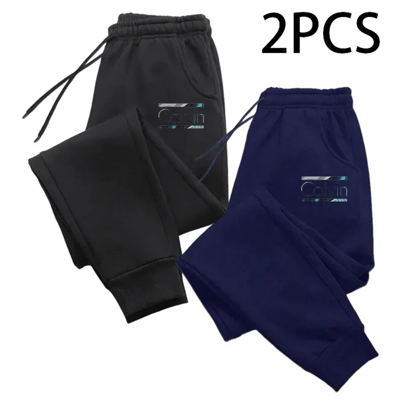 

2025 New Spring and Autumn Men's Printed Casual Sports Pants Slow Running Fitness Pants S-3XL Size