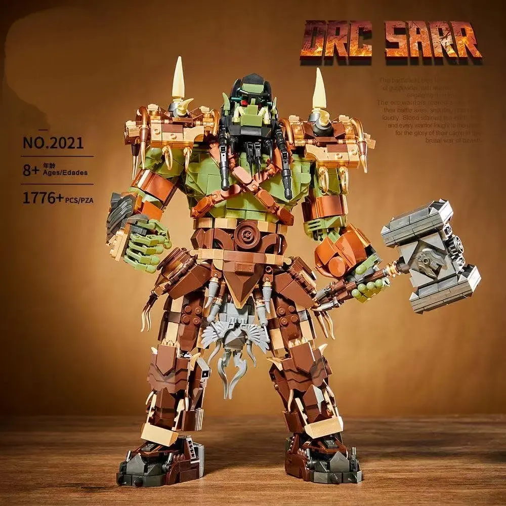 

DK2021 Orc Sal Series Small Particle Building Blocks Educational Children's Toy for Assembly Perfect Festival Gift