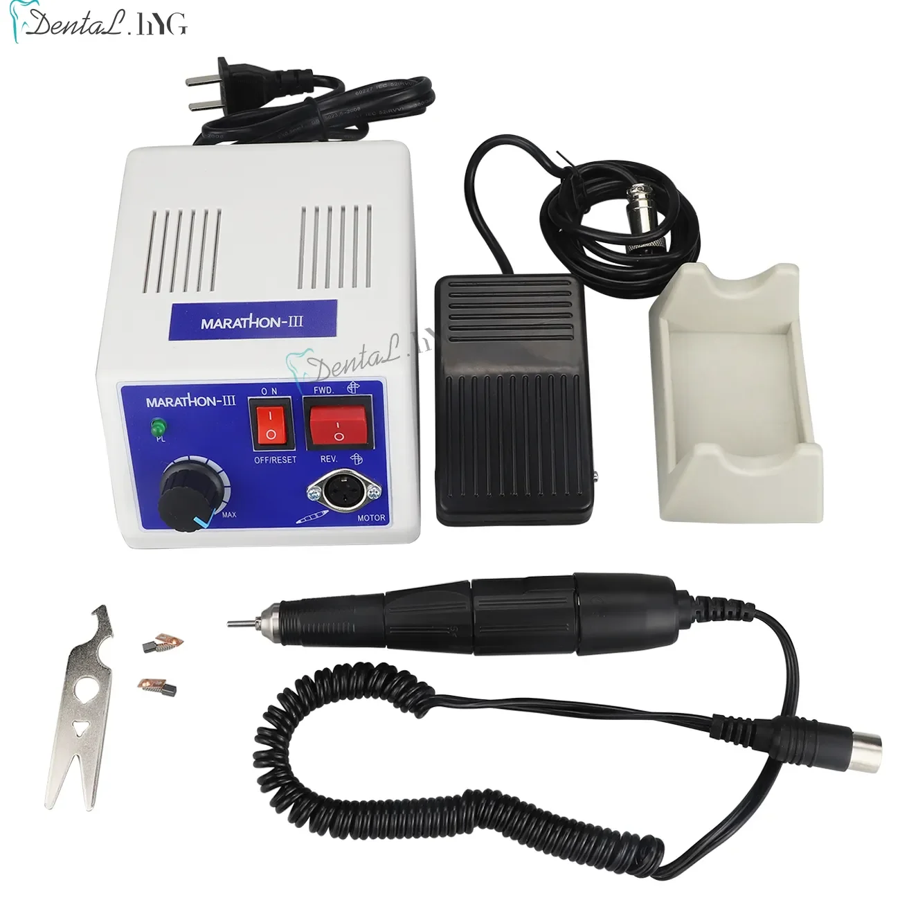 Dental Lab Micromotor Machine Electric Micro Motor Polishing sculpture E-TYPE Micromotor Polish Handpiece With Contra Angle