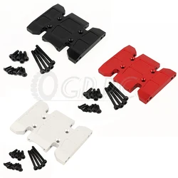 Metal Gearbox Bottom Plate Mid Gear Box Skid Plate for 1/10 RC Crawler  Axial SCX10 Pro Aluminum Alloy Upgrade Parts