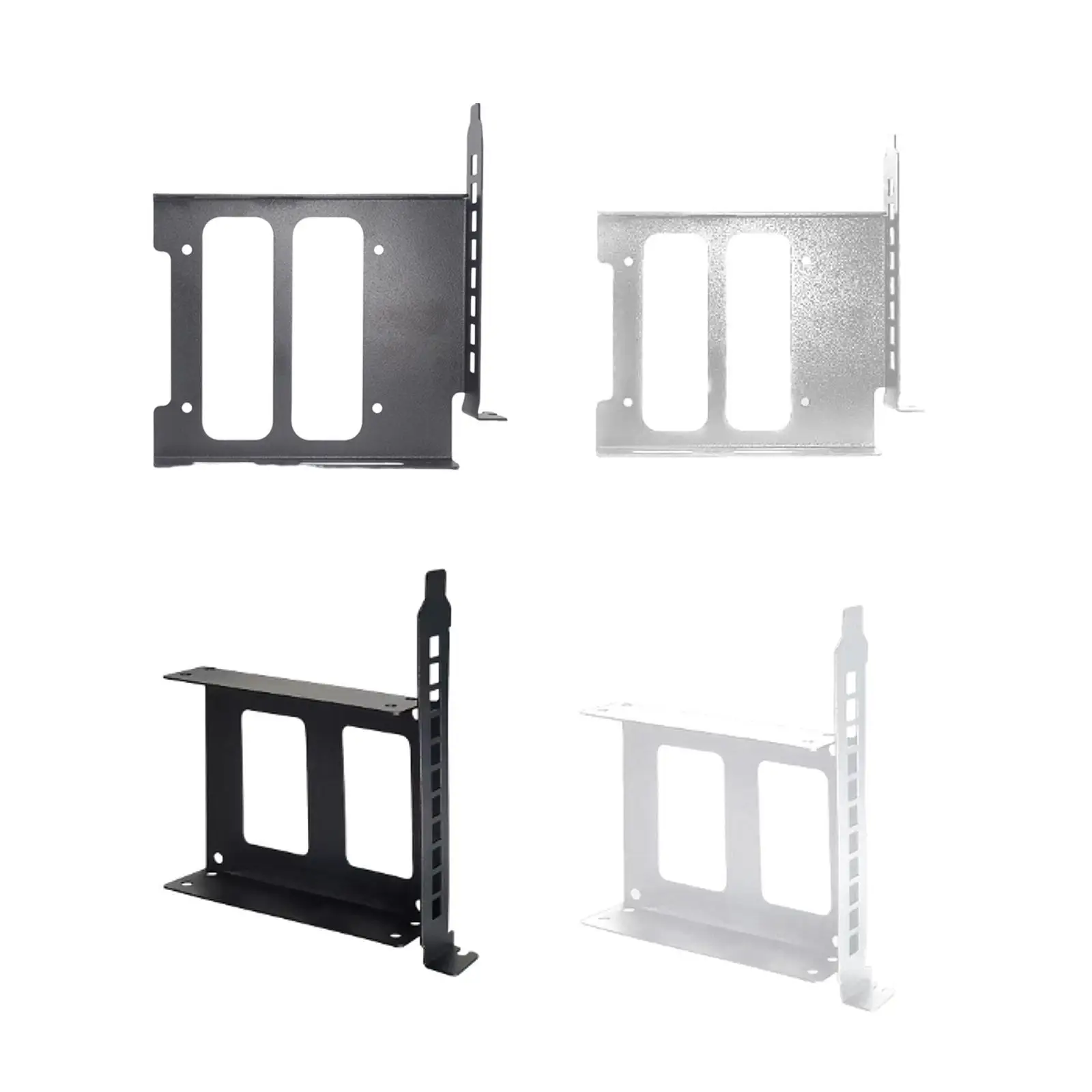 Drive Bay Shelf Sturdy Useful Expansion Card Metal for for PCI SSD HDD SSD Adapter HDD Mounting Bracket Disk Drive Mounting Kit