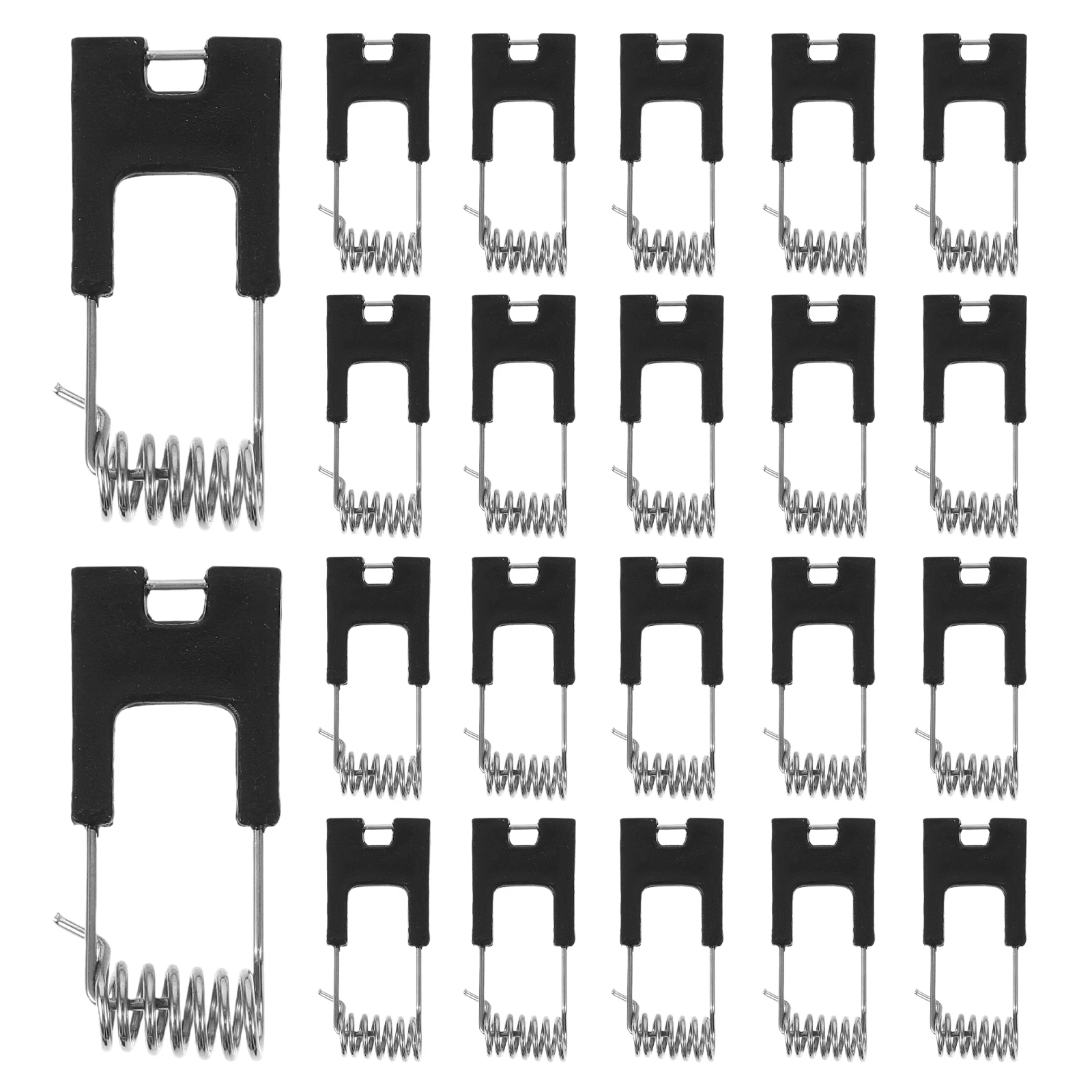 

100 Pcs Spring Buckle Downlight Retaining Clip Panel Lamp Clamp Fixture Clips Pe