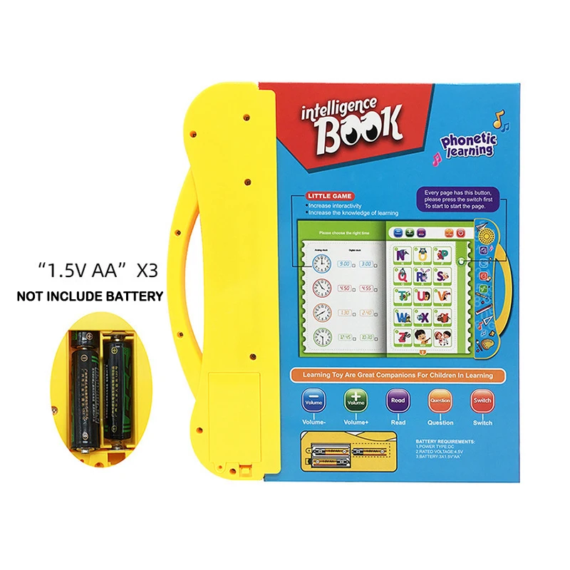 Máquina informática de aprendizaje de inglés, bolígrafo parlante Bangla para niños, libro