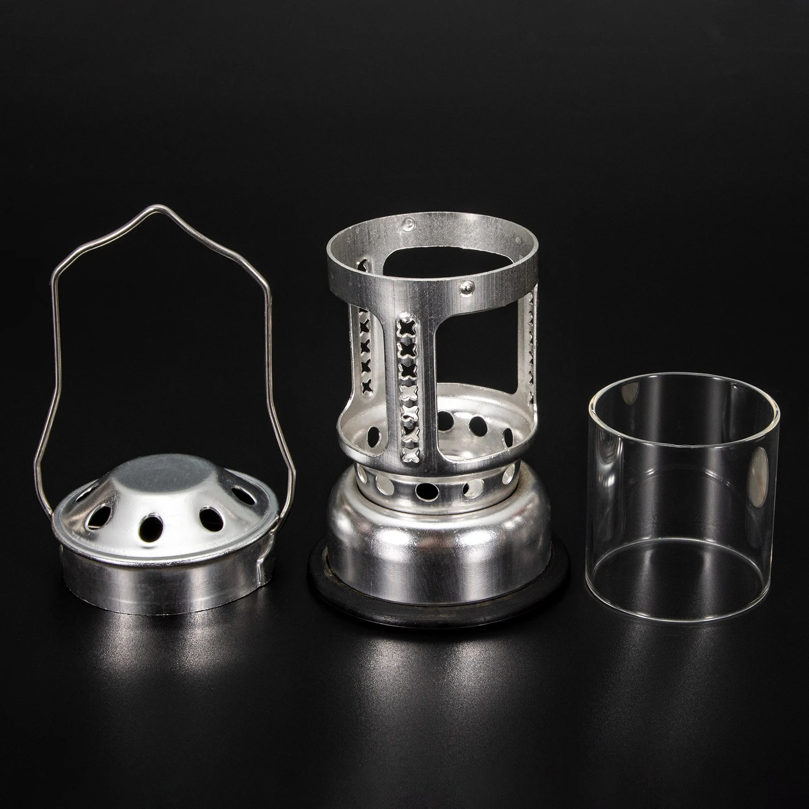 Kerzenlaternen Tragbare Kerzenlaterne Nachtangeln Hängen Outdoor Camping Aluminiumlegierung Kerzenlampe Outdoor Kerzenlaterne