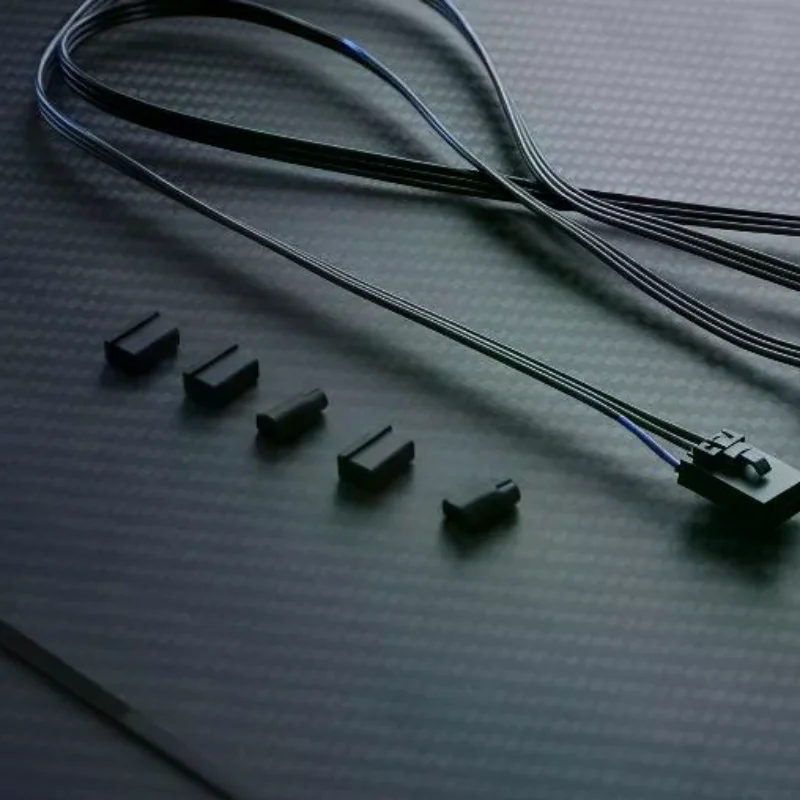 652F VDG 5V 3Pin To ARGB SYNC Adapter Cable Compatible With Gigabyte Mainboard PC Case Cooling Fan RGB Connection Cable