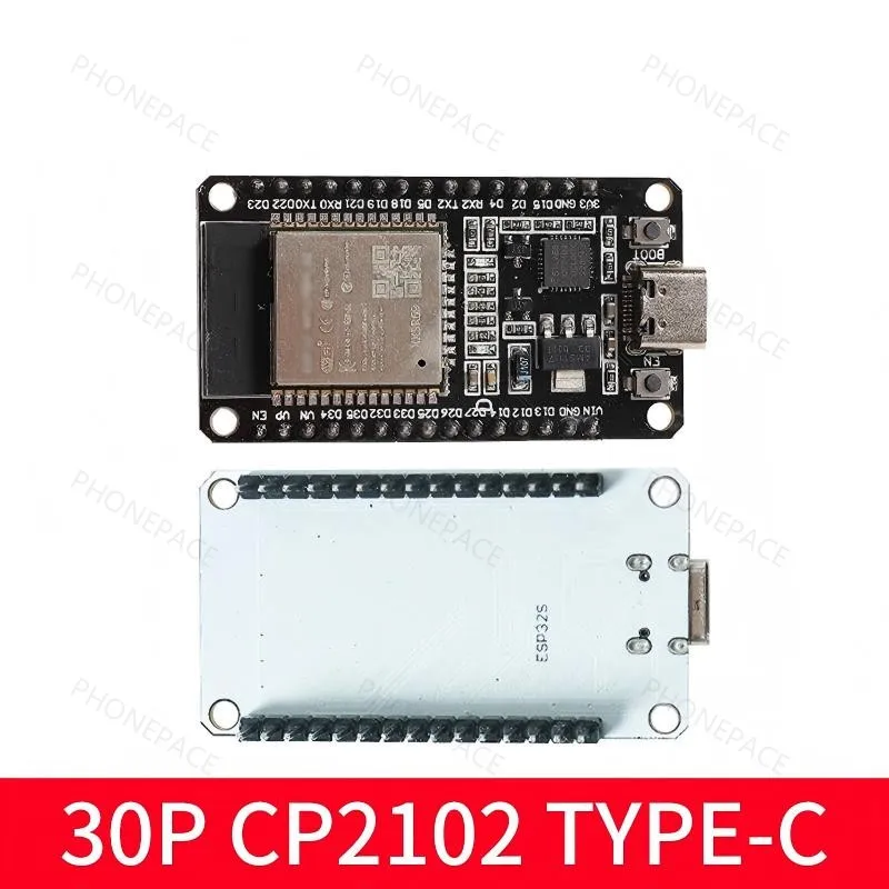 ESP32 Development Board WiFi Bluetooth Dual Core Ultra Low Power Micro USB Type C Module For DIY Projects