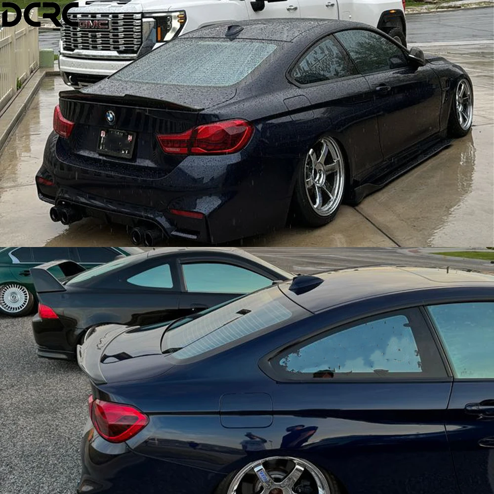 

Для BMW 4-й серии F32 Coupe PSM стиль задний спойлер из углеродного волокна крыло багажника 2013-2019