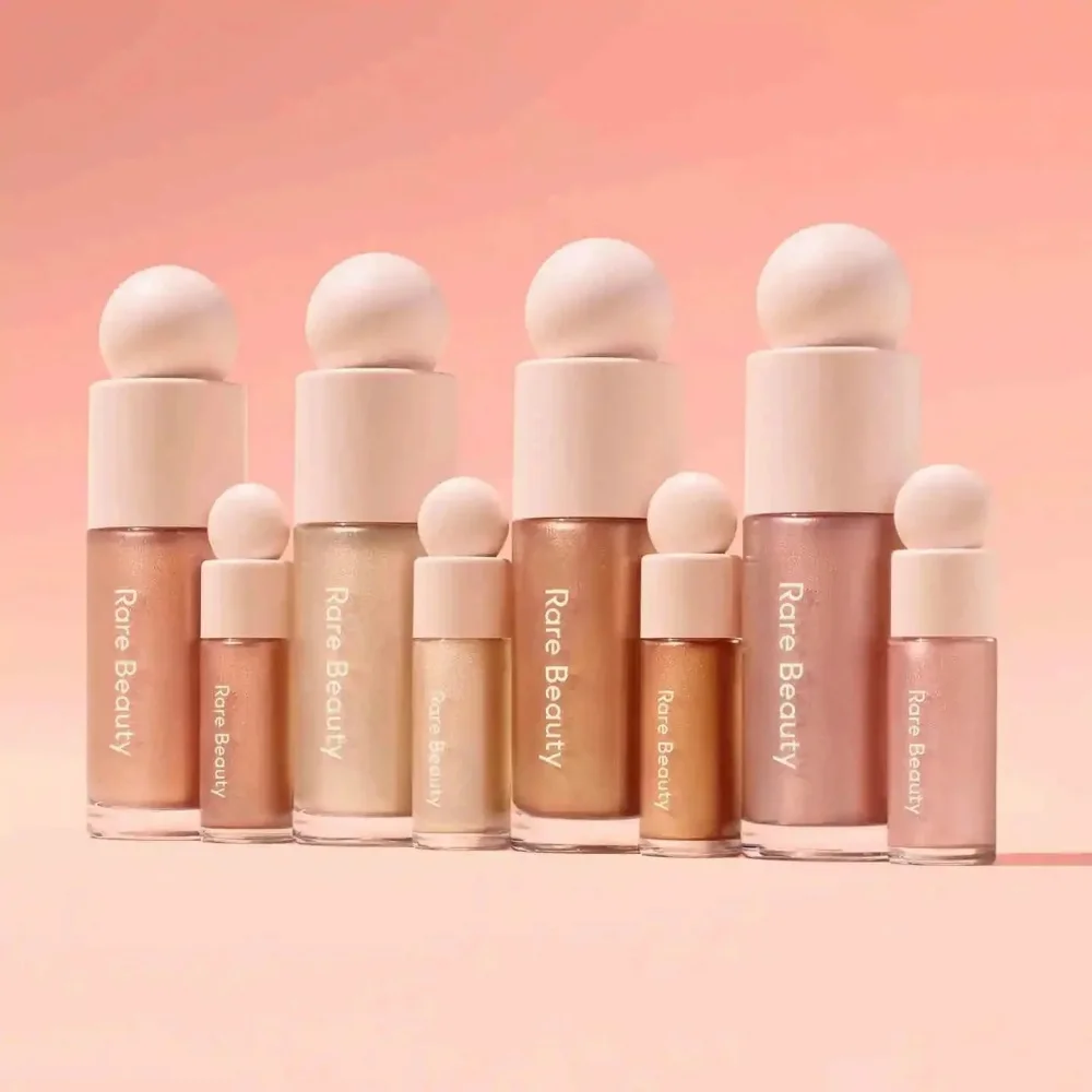 Rare Beauty Liquid Highlighter Długotrwały Połysk Ins Enlighten Mesmerize Flaunt Enchant Outshine Transend Pojedynczo zapakowany