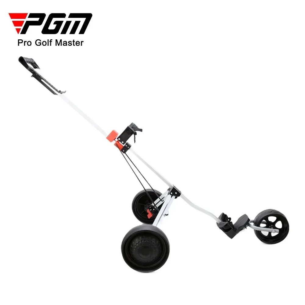 PGM Golf three-wheeled golf cart, four-wheeled golf bag, foldable , trolley