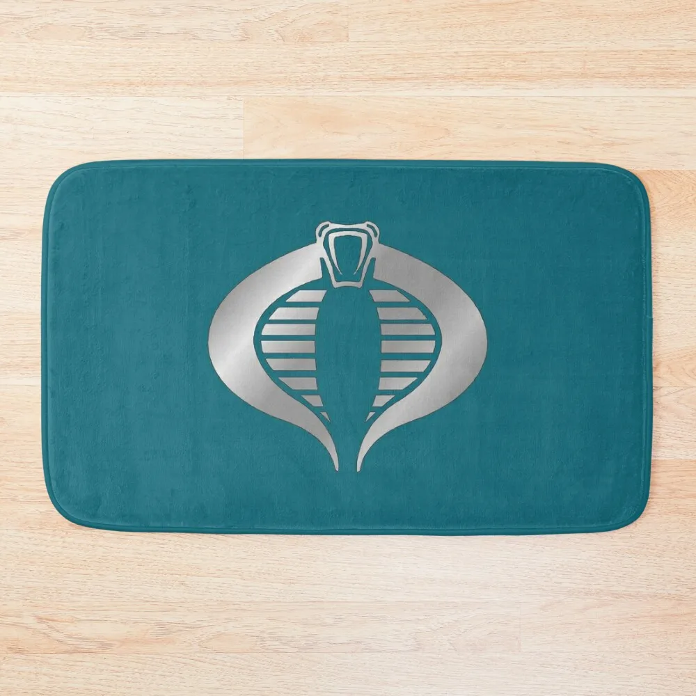 

Gi Joe Cobra Copperhead Logo Bath Mat For Toilet Mats Bedroom Entrance Carpet Mat